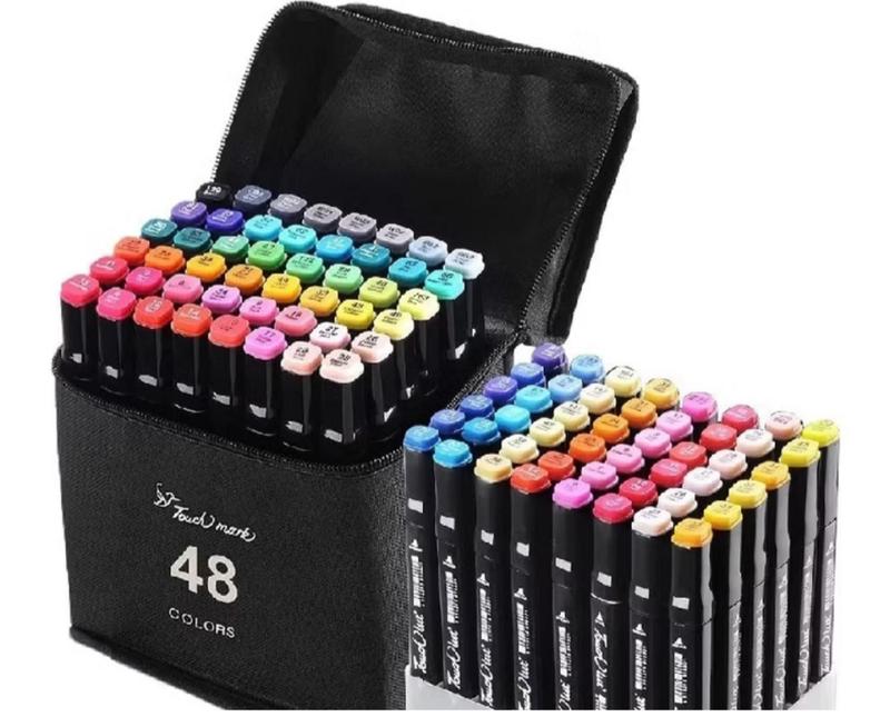 Kit Canetinha Marcadores Touch 48 Cores - Ponta Dupla - RL MODAS